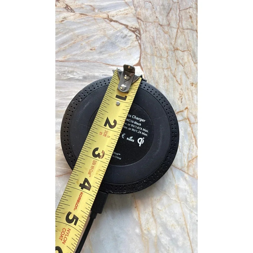Photive PHWC10‎ Black Fast Wireless Charger Qi Certified